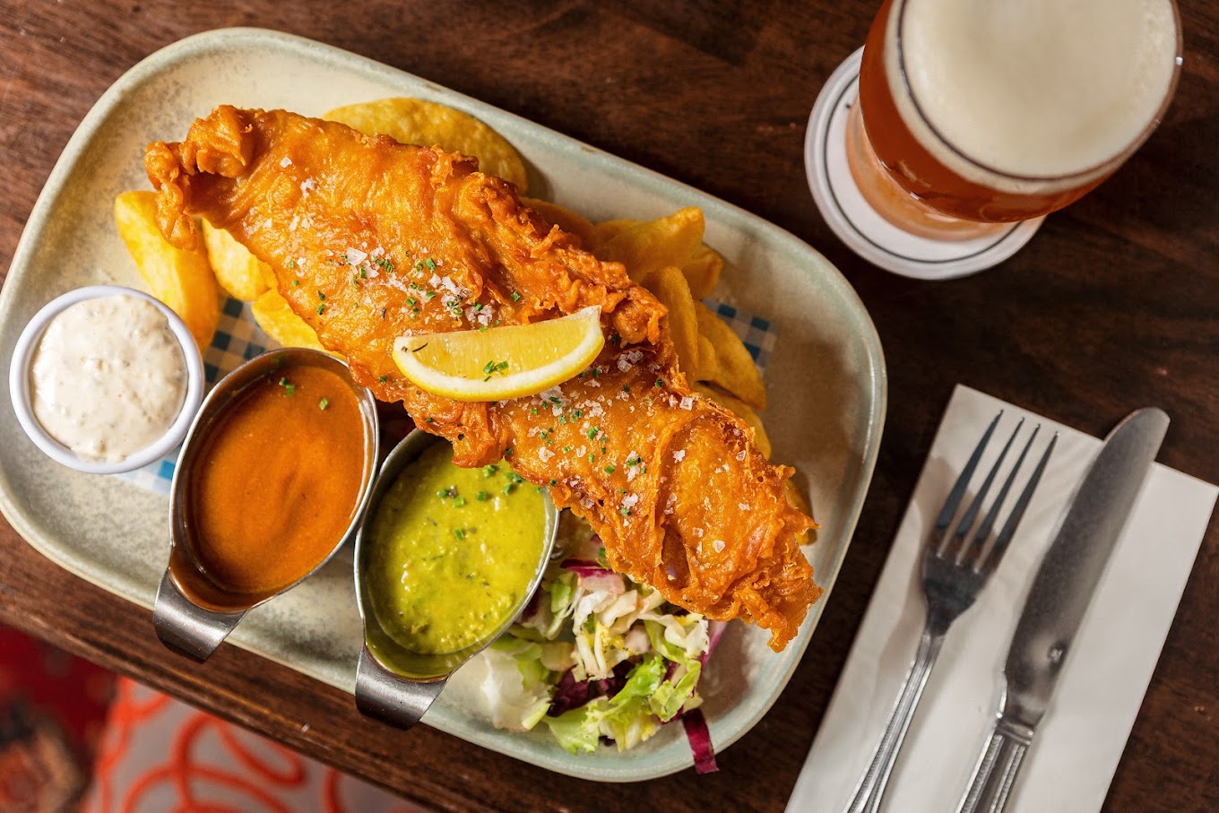 Fish and chips